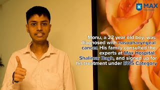 Nasopharyngeal Cancer Treatment  Patient Success Story  Max Hospital Shalimar Bagh [upl. by Eenwat298]