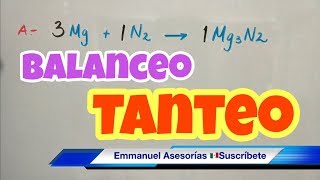 Balanceo Método de Tanteo Parte 2 [upl. by Nnahgiel]