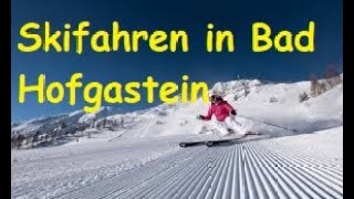 Gastein Bad Hofgastein  skifahrenskiing Schlossalm Austria [upl. by Surdna]