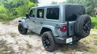 2024 Jeep Wrangler Sahara 4xe  Overview [upl. by Pepita]