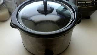 ✅ How To Use Crock Pot Original Slow Cooker Review [upl. by Aicilet12]