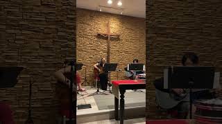 Behold Him music song guitar worship piano youtube shorts video praise band live church [upl. by Irem906]