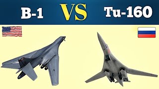 B1 Lancer Vs Tupolev Tu160  Which Would Win [upl. by Kacey]