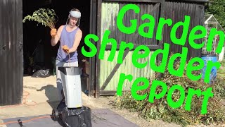 Garden Shredder Report  Reviewing the Titan Rapid Shredder 2500W [upl. by Aierbma648]