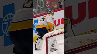 Pekka Rinne Scores Goalie Goal [upl. by Enotna]