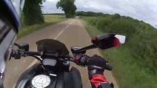 Petites routes du Morvan en Ducati Diavel 1260 S [upl. by Mosley]