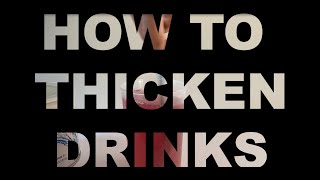 How to thicken drinks level 2 – mildly thick [upl. by Nyvar]