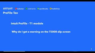 The ProFile T1 T5008 slip screen and warning [upl. by Assenev997]