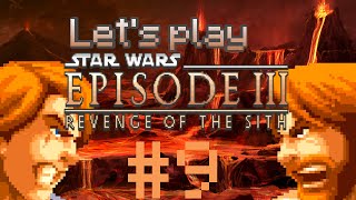 Lets play Revenge of the Sith GBA part 9 [upl. by Aonehc]