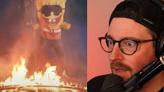 METALHEAD hört zum ERSTEN MAL BATTLERAP SpongeBOZZ quotKILLAquot Reaction  Anergizer Reacts [upl. by Assiroc]