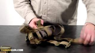 Universal Tactical Drop Leg Holster Tornado Type  Airsoft Manuals [upl. by Oecam]