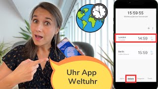 UHR APP  AKTUELLE UHRZEIT IN ANDEREN LÄNDERN [upl. by Claire]