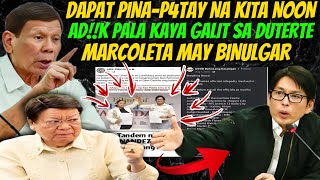 MARCOLETA MAY BINULGAR KAY FERNANDEZ KAYA PALA GALIT SA DUTERTE❗️ [upl. by Leatri]