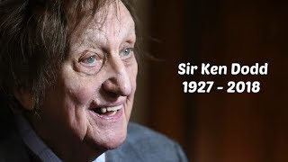 Sir Ken Dodd LAST TV BACKSTAGE HD Video amp Interview Alex Belfield Blackpool [upl. by Anaed]