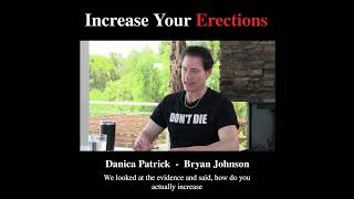 Bryan Johnson  DONT DIE  Increase Erections shorts [upl. by Enicul]