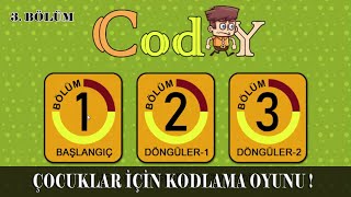 3CODY EBA UYGULAMASI İLE OYNAYARAK KOLAYCA KODLA   3 BÖLÜM ÇOCUKLAR İÇİN KODLAMA EĞİTİMİ [upl. by Luke]