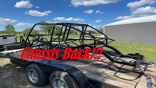 56 Chassis is back from Powder Coat [upl. by Anitnelav215]