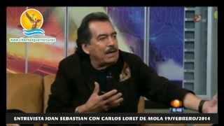 ENTREVISTA JOAN SEBASTIAN  CARLOS LORET DE MOLA [upl. by Nigen249]