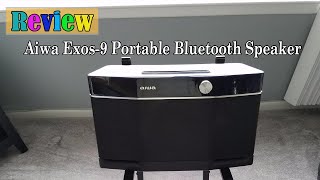 Aiwa Exos9 Portable Bluetooth Speaker Review  Is It Worth It [upl. by Ullman698]