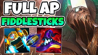 FIDDLESTICKS FULL AP LEAGUE OF LEGENDS [upl. by Eskill]