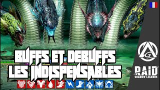 BUFFS ET DEBUFFS INDISPENSABLES SUR HYDRE  RAID SHADOW LEGENDS [upl. by Reggi650]