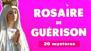 ROSAIRE de GUÉRISON avec les 20 mystères du chapelet [upl. by Inad694]