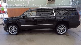 2018 Cadillac Escalade ESV Platinum  BLACK RAVEN [upl. by Rusert]