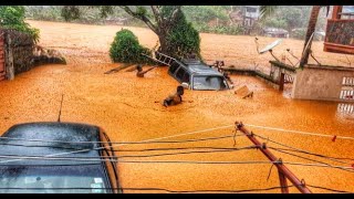 South Africa Terrifying Thunderstorms and Floods Hit KZN TODAY April 11 2022 [upl. by Anialed]