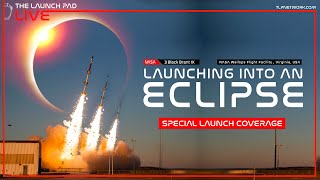 LIVE NASA 3 Rocket Eclipse Launch [upl. by Siubhan]