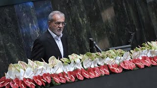 Iran’s new president Pezeshkian takes oath of office [upl. by Hickie]