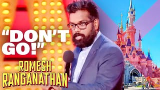 Disney Land Is Over Priced and Over Rated  Romesh Ranganathan [upl. by Reinnej]