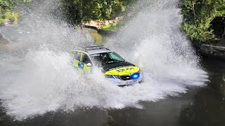 REAL Police Car SENDS IT into DEEP Water [upl. by Lavern]