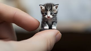 Smallest Cat Breeds in The World 1 [upl. by Nainatrad]