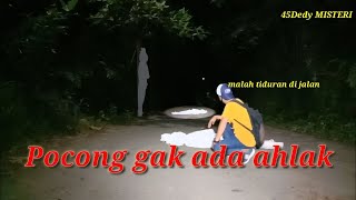 gilatengah malam di cegat pocong di jalan [upl. by Pappas]