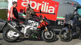 Aprilia Tuono 1100 V4 Factory 2023  ThunfischAusfahrt  Sym Joyride 300 [upl. by Kreda]