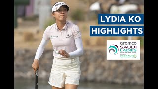 Lydia Ko  Final Round Highlights  68 4  Aramco Saudi Ladies International [upl. by Sunda]