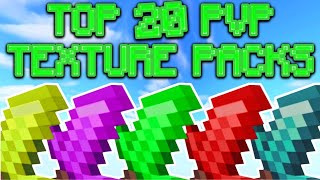 Top 20 PvP Texture Packs For MCPE 118  Minecraft Bedrock Edition [upl. by Gretchen]