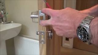 How To repair a faulty broken Door Handle Latch [upl. by Vadim]