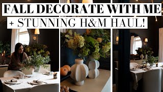 wow This is a  MUST SEE HampM HOME HAUL  DECORATE WITH ME [upl. by Pammie]