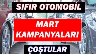 SIFIR OTOMOBİL MART 2024 KAMPANYALARI [upl. by Ahsiakal108]