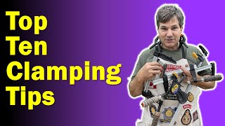 Woodworking Clamps  Top 10 clamping tips [upl. by Cilla]