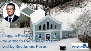 Claggan Presbyterian Church Service New Years Eve 2023 [upl. by Norrv]