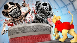 Can ZOONOMALY MONSTERS survive a SHREDDER Garrys Mod Sandbox [upl. by Nallac]