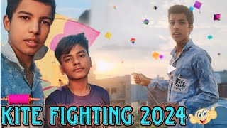 KITE FIGHTING 2024 🪁 VLOG192 longvlog sagarkashyapvlog kite 15august [upl. by Akinihs]