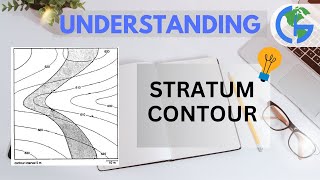 Understanding Stratum Contour  GeologyConceptscom [upl. by Quincey]