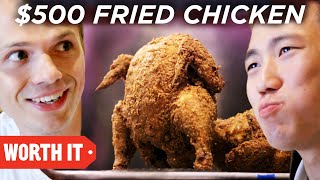 17 Fried Chicken Vs 500 Fried Chicken [upl. by Anirdna914]