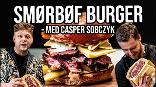 Smørbøf burger med CASPER SOBCZYK  Jacob amp co [upl. by Nanahs]