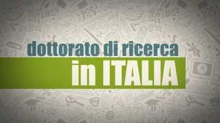 Dottorato di ricerca in Italia  Interviste 2014 [upl. by Compton]