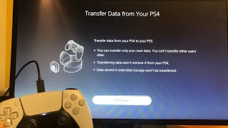 How to Transfer Data From PS4 to PS5 Tutorial For Beginners 2024 [upl. by Anauqed]