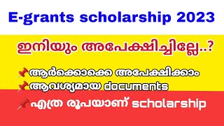 egrantz scholarship 30  how to apply egrants scholarship 2023 scholarships for ug pgplustwo [upl. by Aicylla]